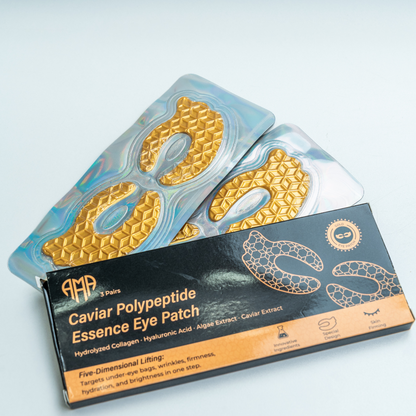 Επίθεμα ματιών Caviar Polypeptide Essence – Εντατική παραγωγή κολλαγόνου & Φροντίδα Ενυδάτωσης (3 τεμάχια)