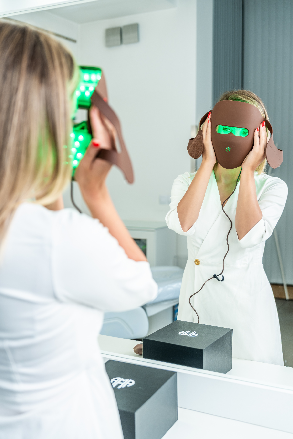 4D LED μάσκα προσώπου - Τεχνολογία για ορατό μετασχηματισμό