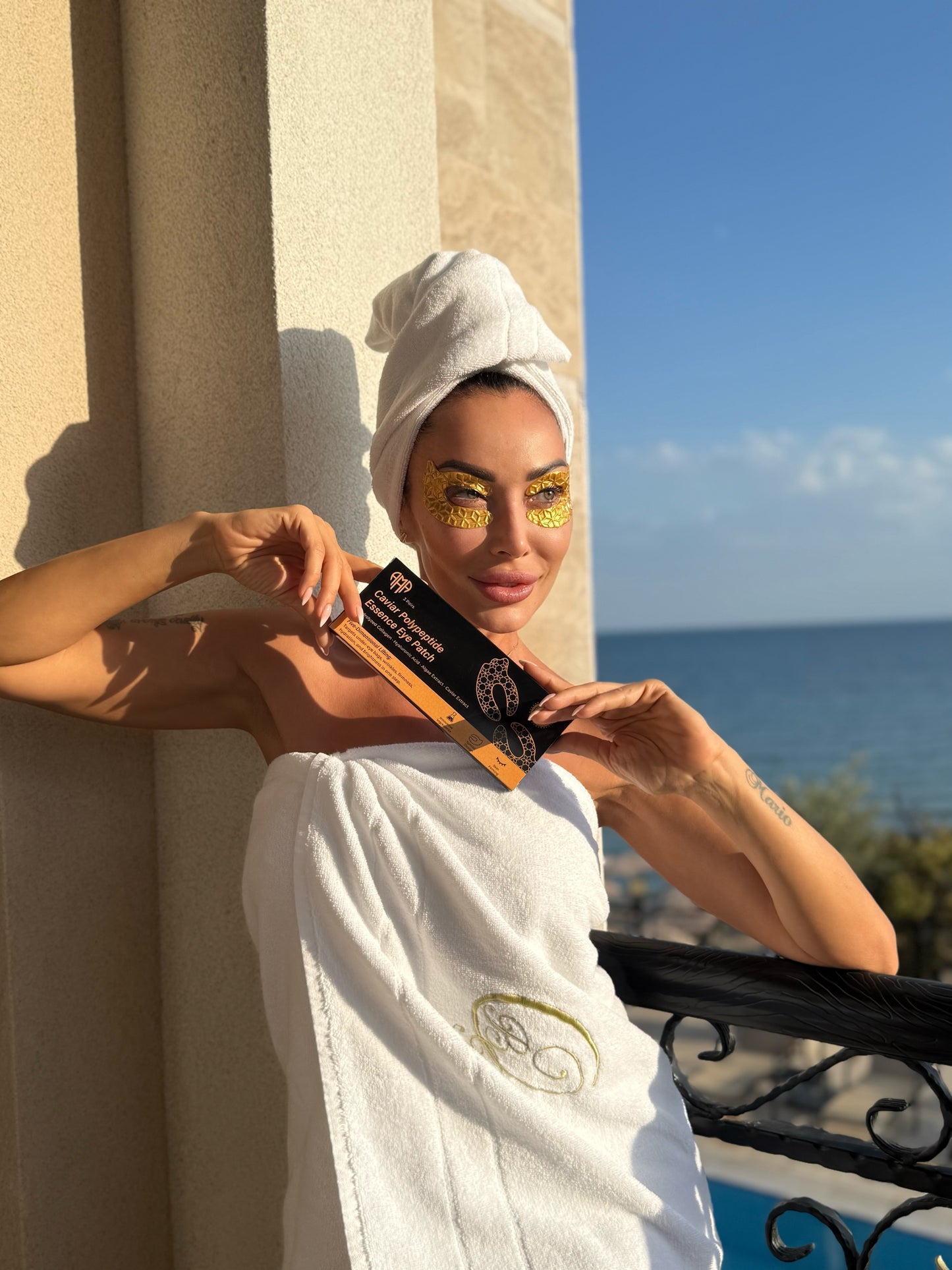 Επίθεμα ματιών Caviar Polypeptide Essence – Εντατική παραγωγή κολλαγόνου & Φροντίδα Ενυδάτωσης (3 τεμάχια)