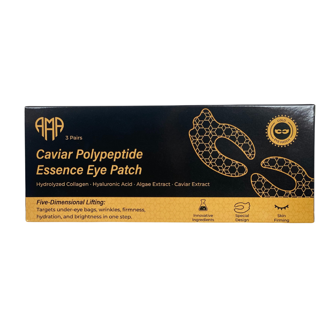 Επίθεμα ματιών Caviar Polypeptide Essence – Εντατική παραγωγή κολλαγόνου & Φροντίδα Ενυδάτωσης (3 τεμάχια)
