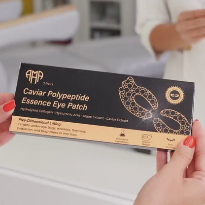 Επίθεμα ματιών Caviar Polypeptide Essence – Εντατική παραγωγή κολλαγόνου & Φροντίδα Ενυδάτωσης (3 τεμάχια)